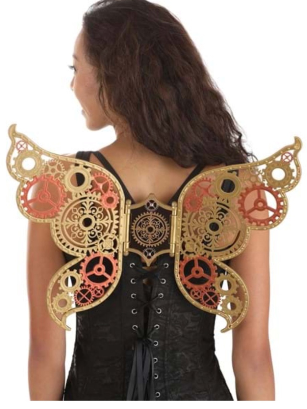 Filigree Steampunk Costume Wings for Adults